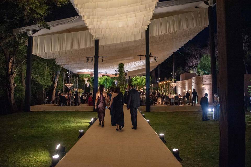 Boda en jardín