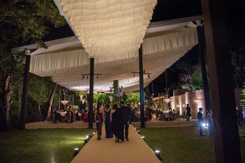 Boda en jardín