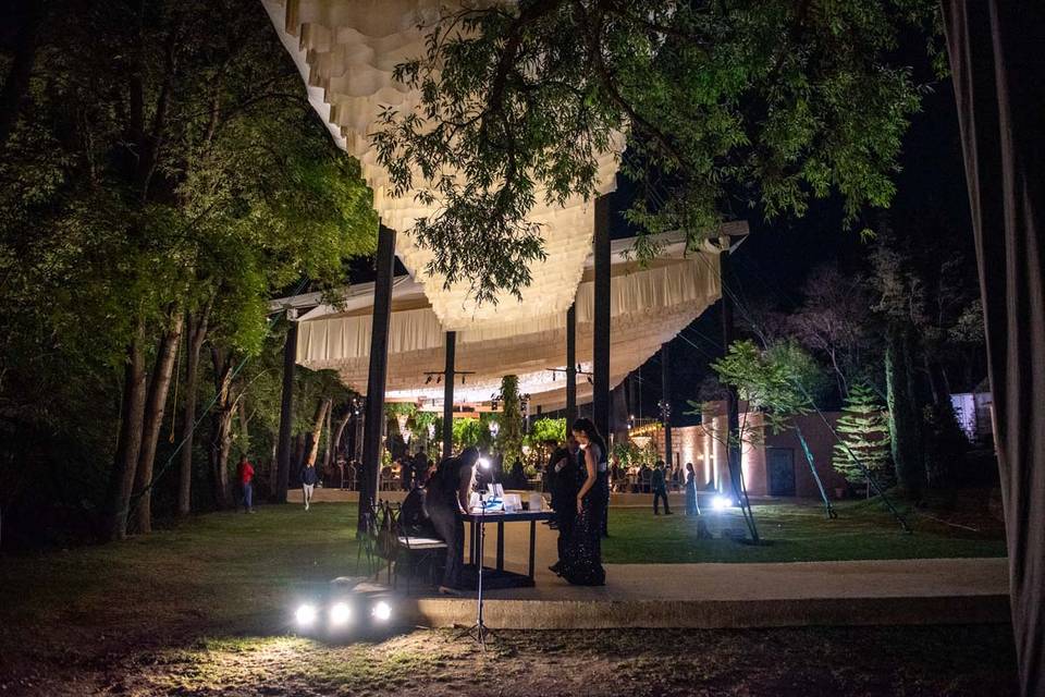 Boda en jardín
