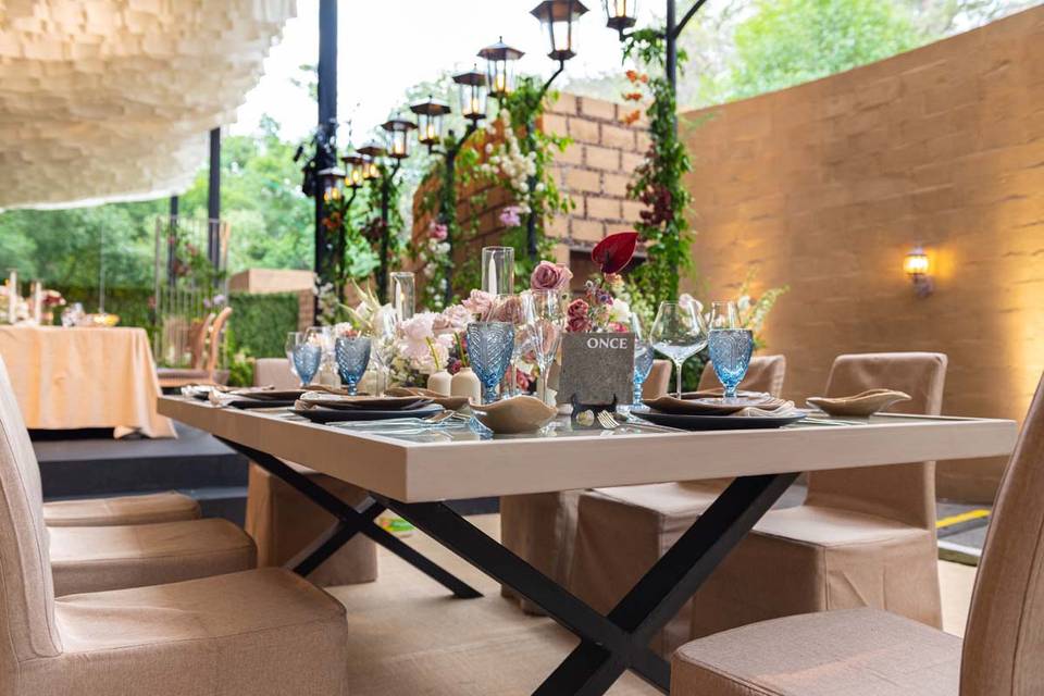 Boda en jardín