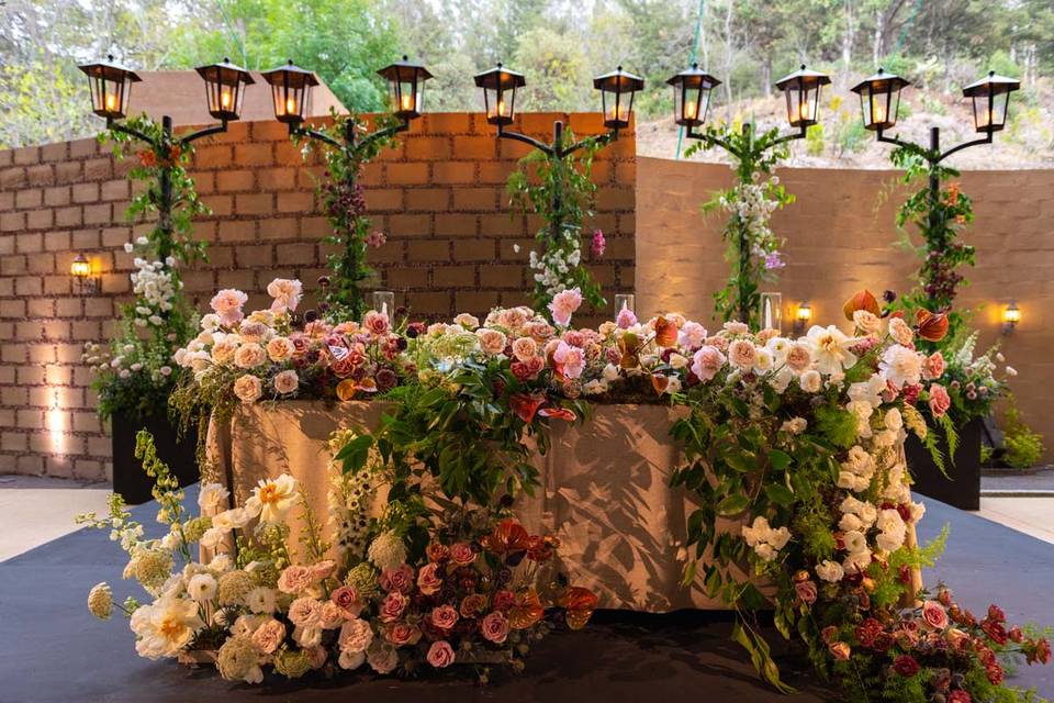 Boda en jardín
