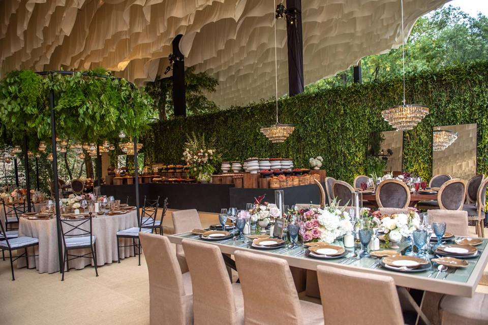 Boda en jardín