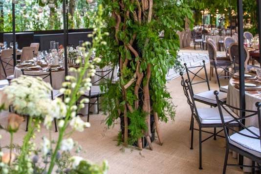 Boda en jardín
