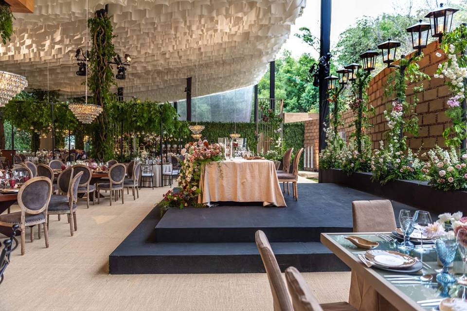 Boda en jardín