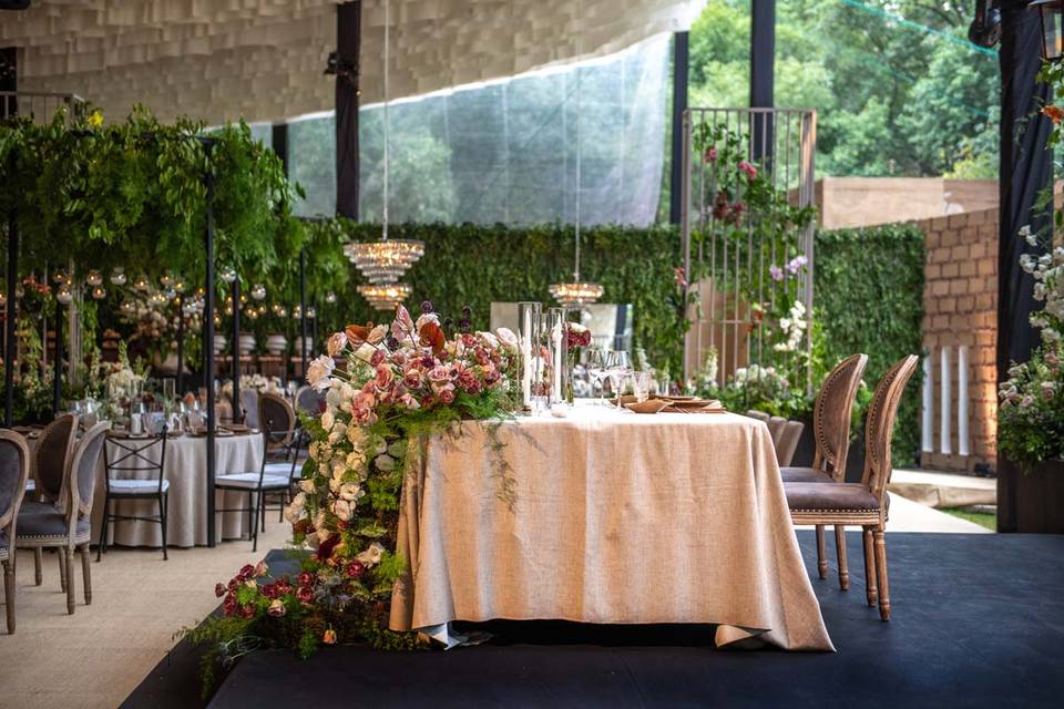 Boda en jardín