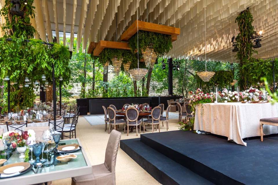 Boda en jardín
