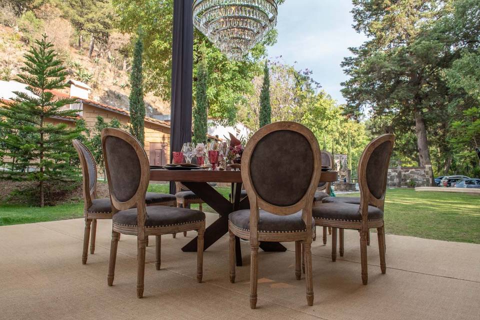 Boda en jardín