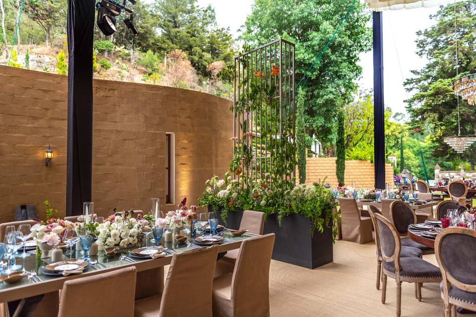 Boda en jardín