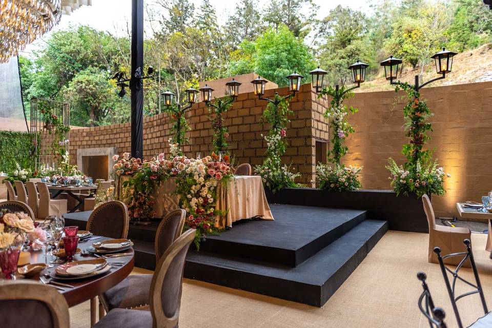 Boda en jardín