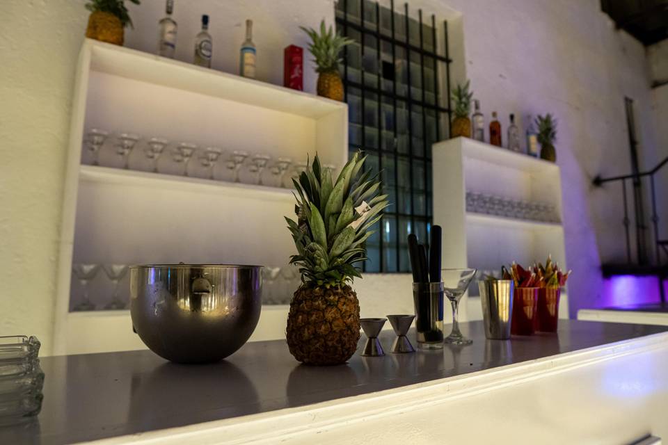 Barra de coctelería