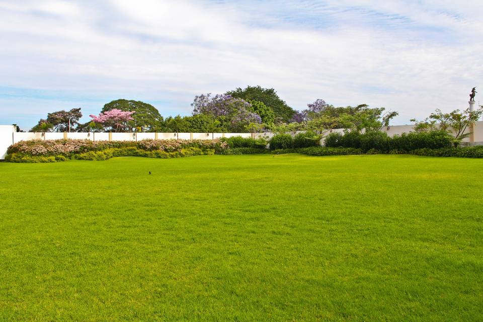 Área de jardín
