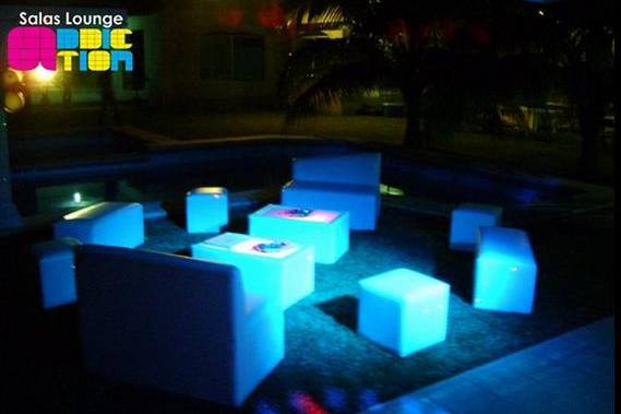 Luz y salas lounge