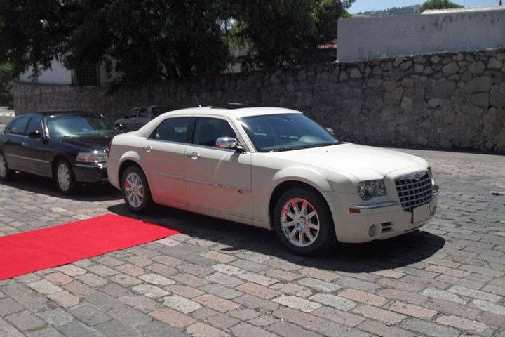 Renta de autos para boda