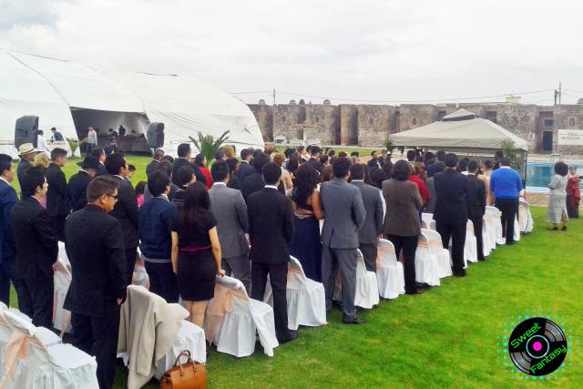 Audio para ceremonia