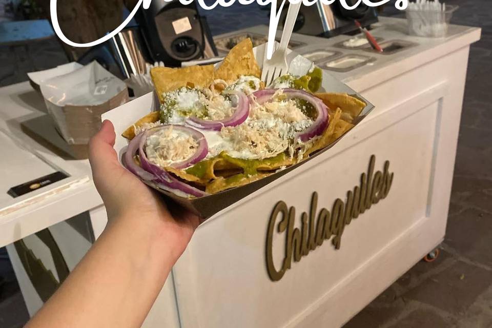 Carrito de chilaquiles