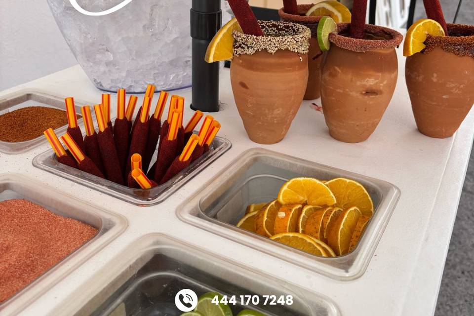 Carrito de cantaritos