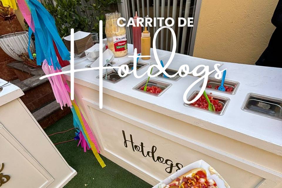 Carrito de hotdogs