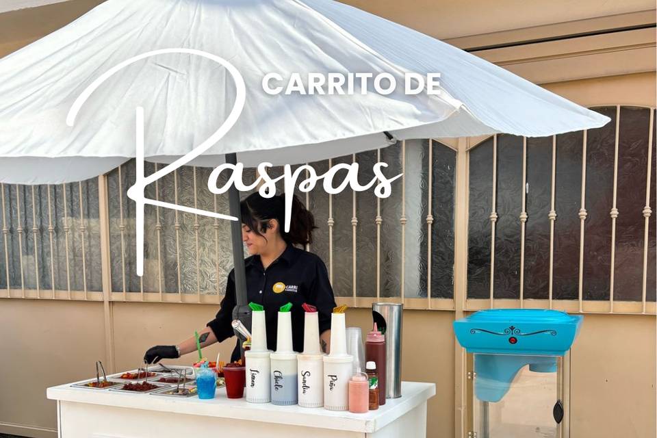 Carrito de raspas