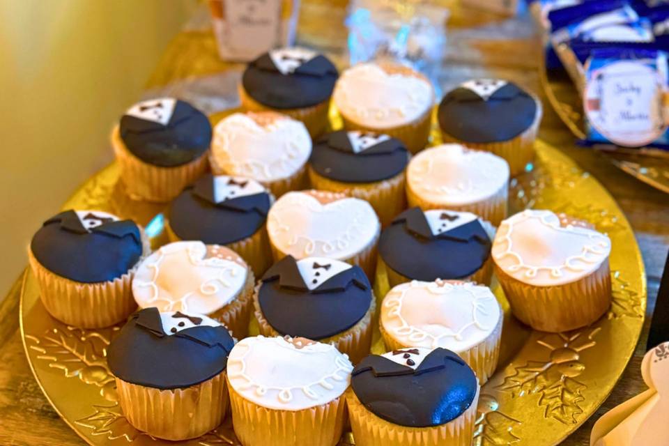 Cupcakes novios