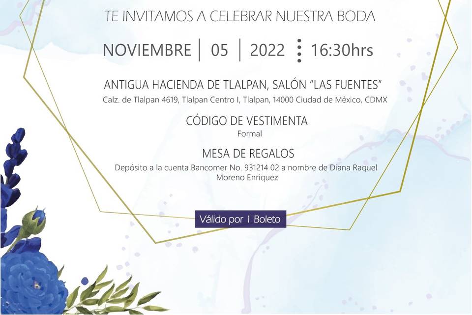 Invitación digital