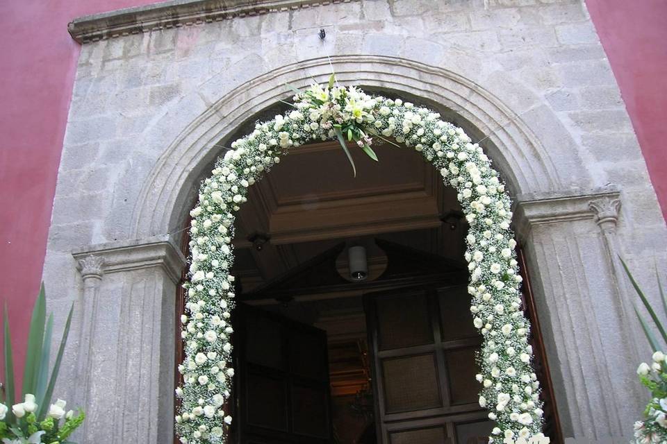 Entrada a iglesia