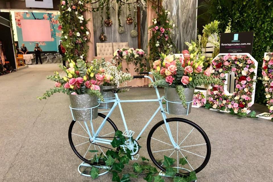 Bicicleta para jardín