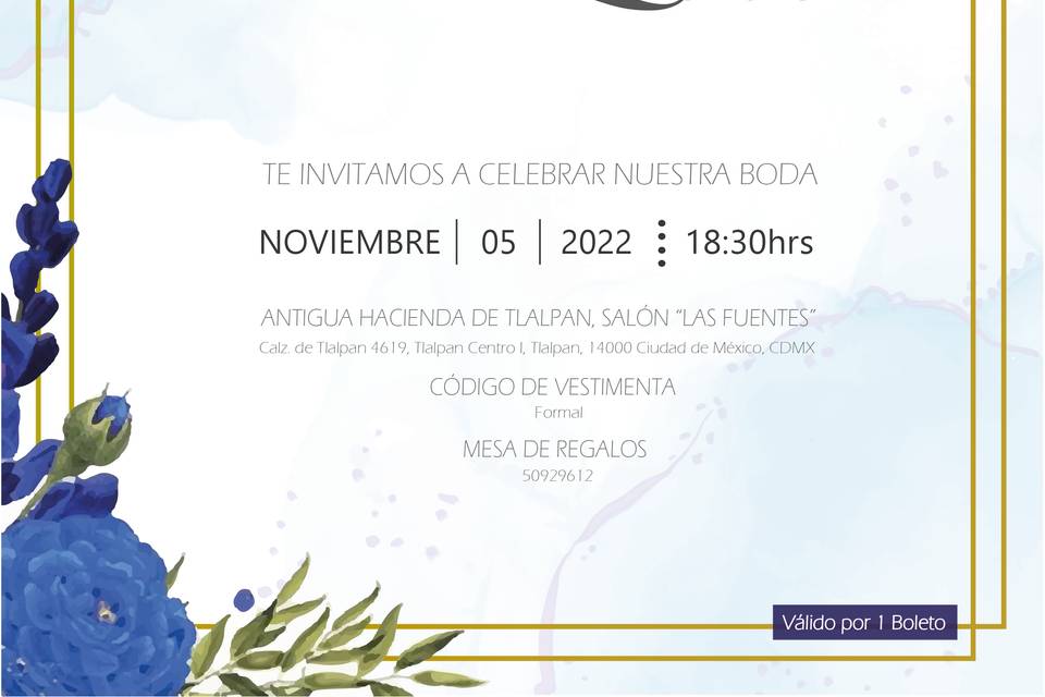 Invitación digital