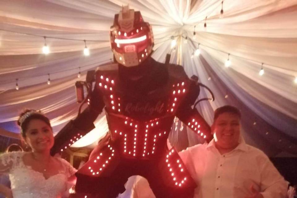 Robot led