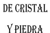 De Cristal y Piedra logo