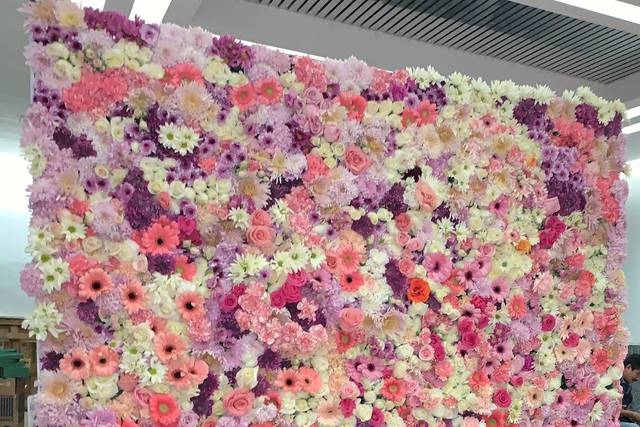 Wall de flores