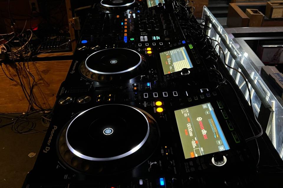 Cabina de dj pro