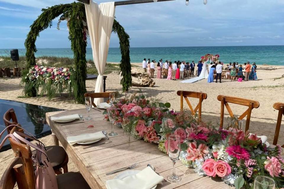 Boda en playa