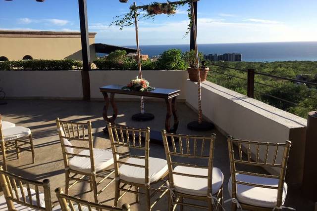 Ceremonia con vista al mar