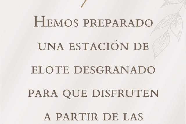 Avisos para los happenings