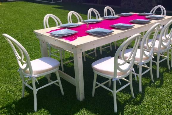 Mesa vintage y sillas phoenix