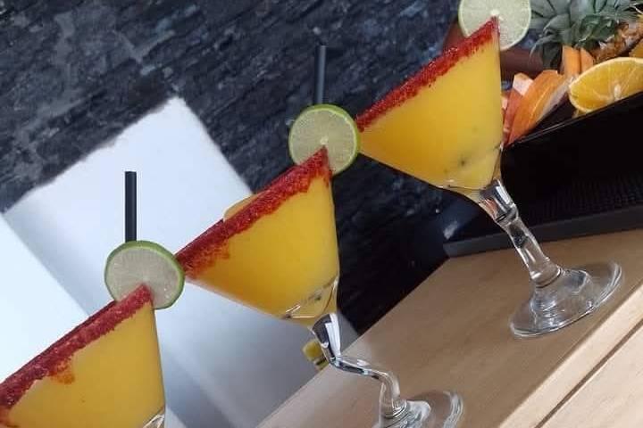 Margaritas de mango