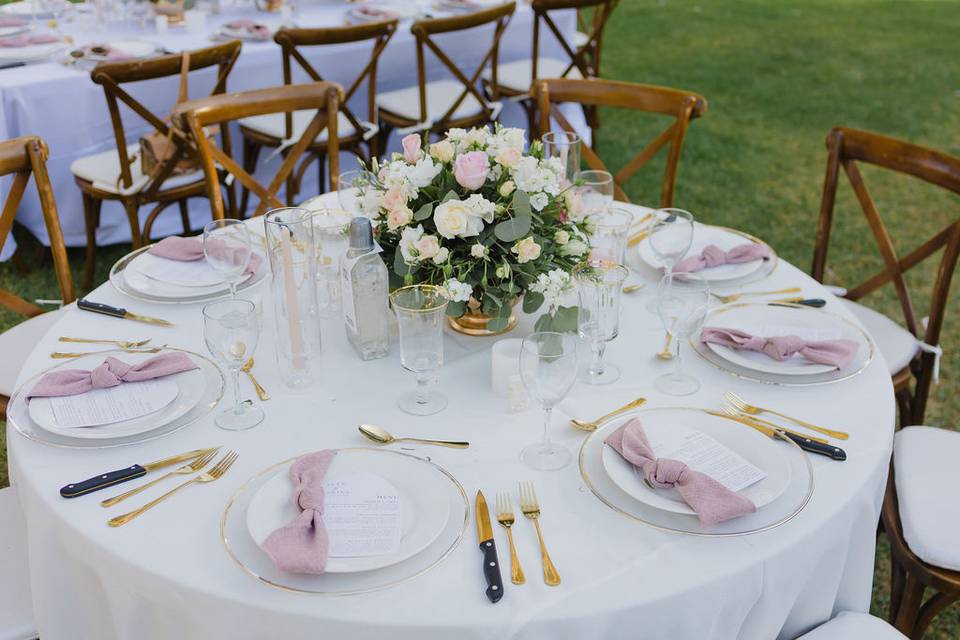 Montaje de boda