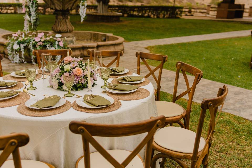 Table wedding!!