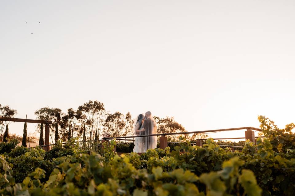 Love at sunset