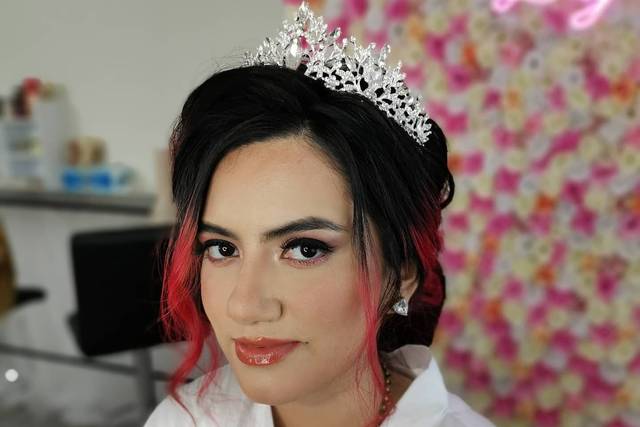 Maquillaje y peinado nupcial
