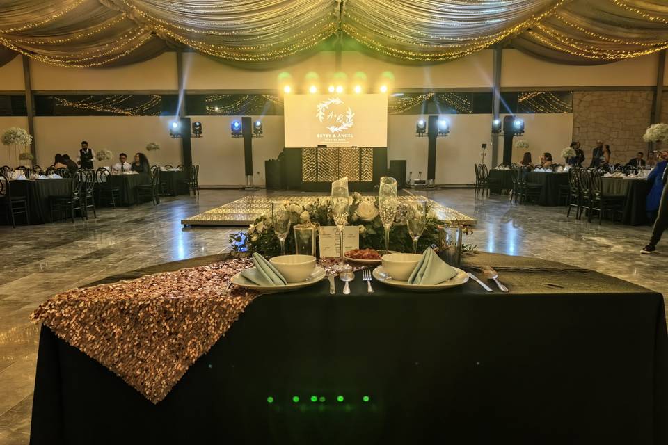 Boda en salón campanario