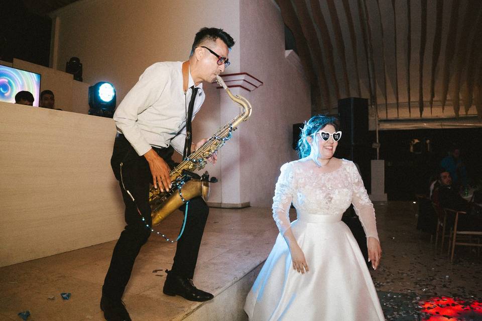 Happening con sax!