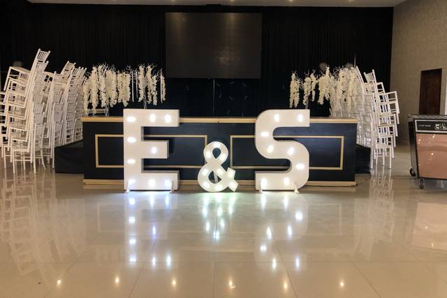 Letras iluminadas