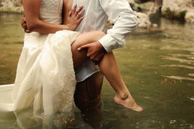 Trash the dress