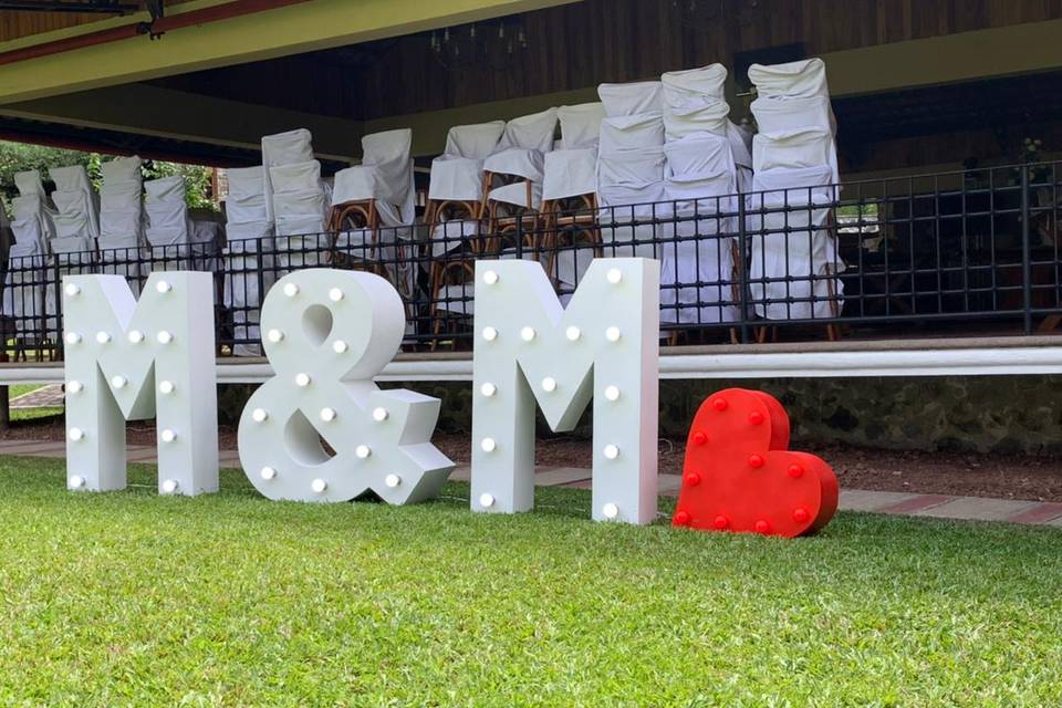 M&M corazón