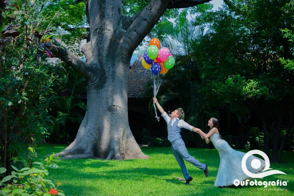 Trash the dress