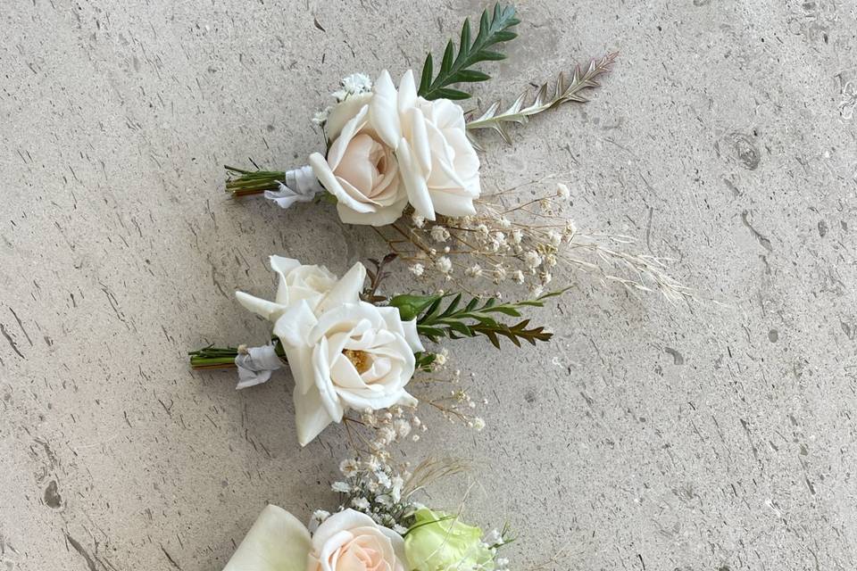 Boutonnière novio