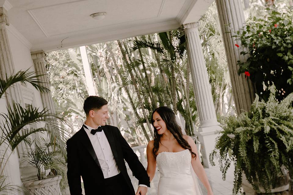 Destination wedding photograph