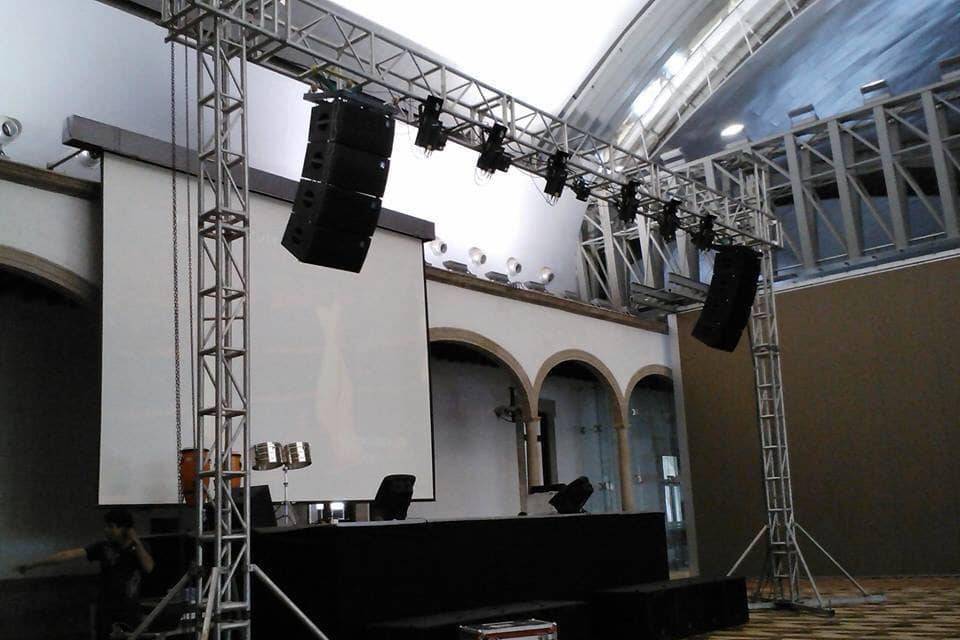 Montaje de escenario.