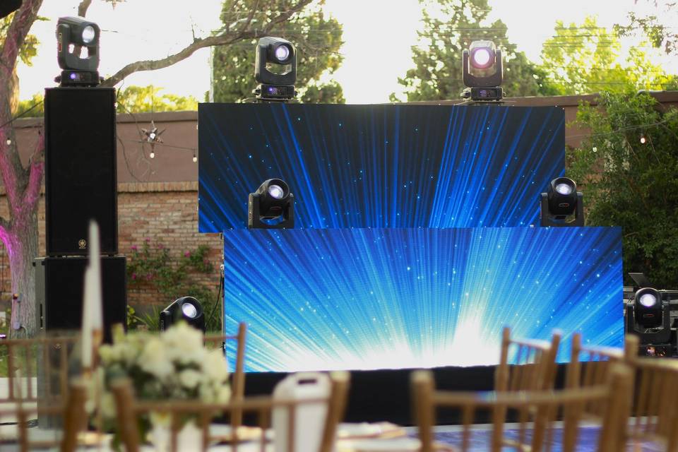 Audio e iluminación DJ